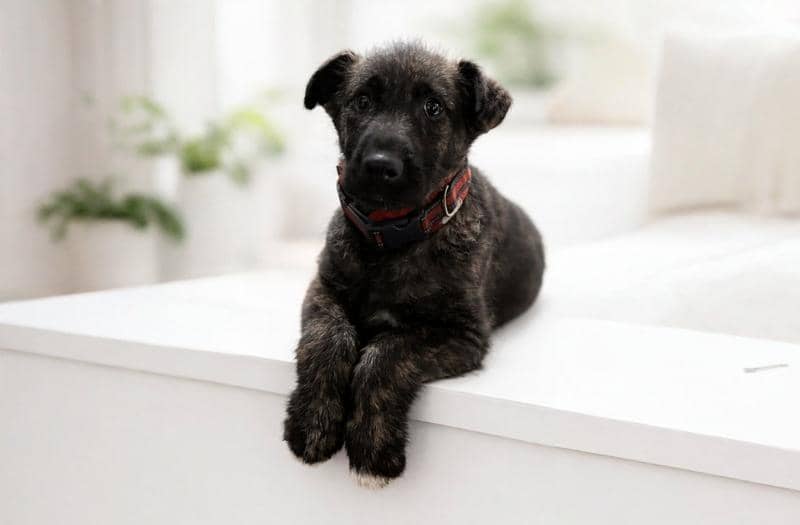 Veterinary team at work